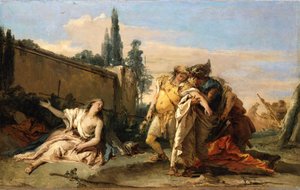 Rinaldos farvel til Armida av Giovanni Battista Tiepolo