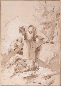 Heiliger Fidelis von Sigmaringen und Heiliger Joseph von Leonessa von Giovanni-Battista Tiepolo