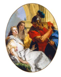 Scene fra antikkens historie, ca. 1750. av Giovanni Battista Tiepolo