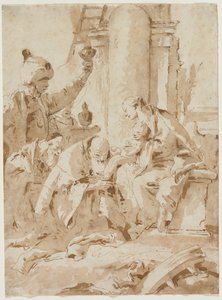 Tilbedelsen av magiene av Giovanni Battista Tiepolo