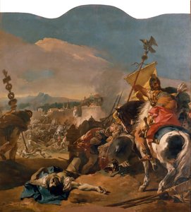 Die Eroberung von Karthago, 1725-29 von Giovanni Battista Tiepolo