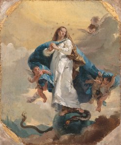 Die unbefleckte Empfängnis von Giovanni-Battista Tiepolo