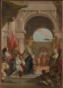 Innvielsen av biskop Harold som hertug av Franken av Giovanni Battista Tiepolo