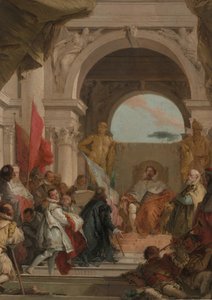 Investituren til biskop Harold som hertug av Franken, ca. 1751-52. av Giovanni Battista Tiepolo