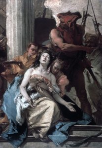 Das Martyrium der heiligen Agatha, um 1756