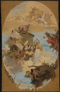 Miraklet til det hellige hus Loreto av Giovanni Battista Tiepolo