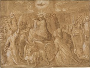 Kristi triumf av Giovanni Battista della Rovere