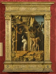 Kristi nedstigning til limbo (olje på vellum på panel) av Giovanni Bellini