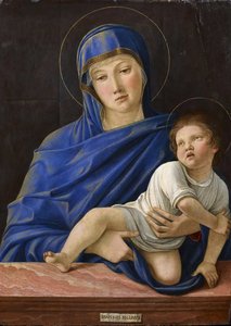 Madonna med barn, 1476. av Giovanni Bellini