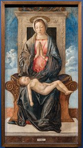 Madonna med sovende baby, av Giovanni bellini, ca. 1470. av Giovanni Bellini