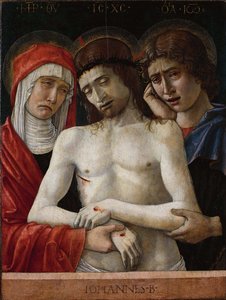 Pietà, ca 1455. av Giovanni Bellini