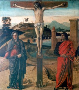 Korsfestelsen, 1465 av Giovanni Bellini
