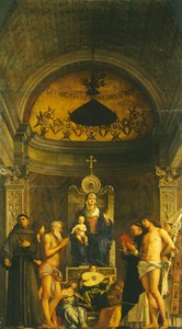 San Giobbe-altertavlen av Giovanni Bellini