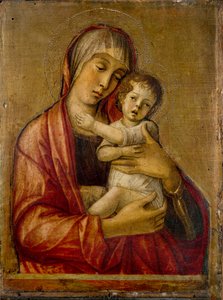 Jomfruen og barnet, slutten av 1460-tallet - begynnelsen av 1470-tallet av Giovanni Bellini
