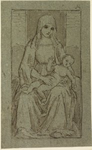 Jomfru og barn av Giovanni Bellini