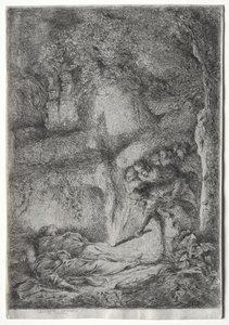 The Invention of Bodies av S. Pierre og ST. Paul, c. 1650. av Giovanni Benedetto Castiglione