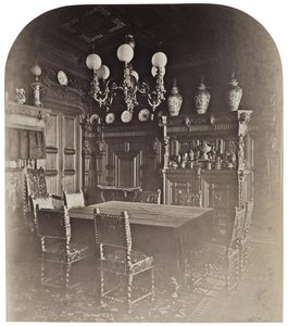 Huset til Ivan Paskevich ved den engelske vollen i Petersburg. Spisestuen, 1860-tallet