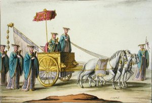 Emperor of an Antique Dynasty in his Carriage, plate 13 fra 