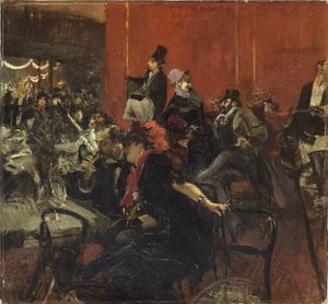 Festscene, ca. 1889 av Giovanni Boldini