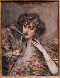 Frontportrett av Giovanni Boldini