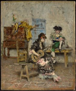Gitarspiller av Giovanni Boldini