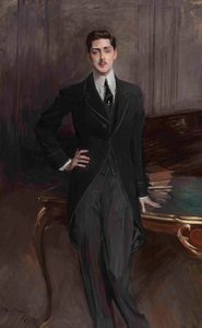 Portrett av grev Sergey Platonovich Zubov 1881-1964, 1913. av Giovanni Boldini