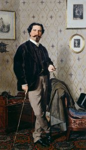 Portrett av Cristiano Banti med stokken av Giovanni Boldini