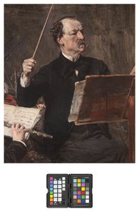 Portrett av Donnino Emanuele Muzio av Giovanni Boldini