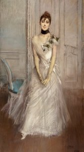 Portrett av Emiliana Concha de Ossa av Giovanni Boldini
