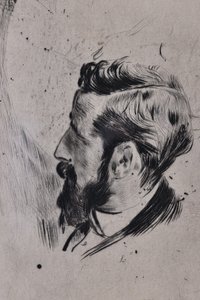 Portrett av Paul Helleu av Giovanni Boldini