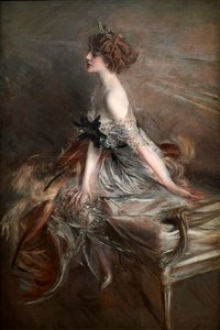 Portrett av prinsesse Marthe-Lucile Bibesco av Giovanni Boldini