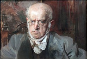 ""Portrett av maleren Adolph von Menzel (1815-1905)"" Peinture de Giovanni Boldini (1842-1931) 1895 statsmuseer, Berlin av Giovanni Boldini