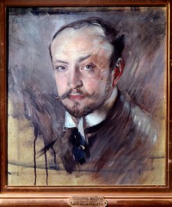 Selvportrett (olje på lerret av Giovanni Boldini