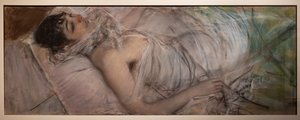 Grevinnen av Rasty Reclining av Giovanni Boldini