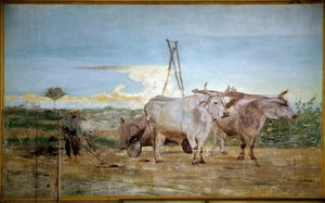 Dyregjødselen samlet (olje på lerret av Giovanni Boldini