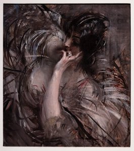Blusen av voile av Giovanni Boldini
