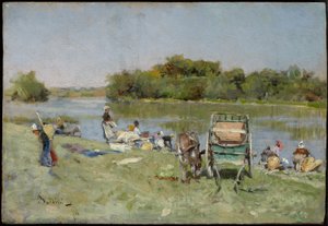 Vaskekvinner av Giovanni Boldini