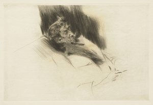 Whistler Søvn, 1897 av Giovanni Boldini