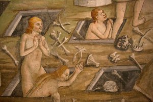Siste dom, c.1492 av Giovanni Canavesio