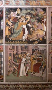 Scener fra Kristi liv, ca. 1492 (fresco) av Giovanni Canavesio