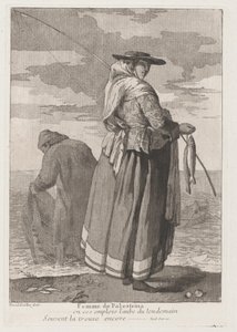 Femme de Palestrina (kvinne fra Pellestrina) av Giovanni David