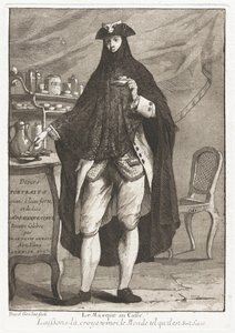 Le Masque au caffé (Den maskerte mannen tar kaffe)