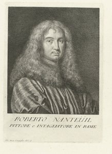 Portrett av kunstneren Robert Nanteuil Portretter av artister (serietittel)