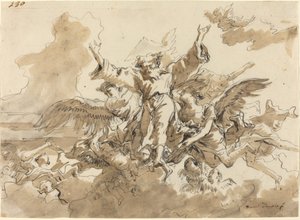 Skapelsen av universet av Giovanni Domenico Tiepolo