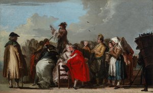 Kvakksalveren av Giovanni Domenico Tiepolo