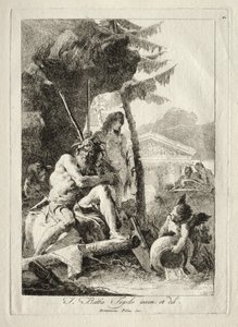 Elvefigurer av Giovanni Domenico Tiepolo