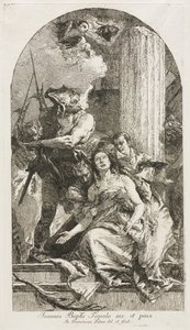 Martyrium av St. Agatha av Giovanni Domenico Tiepolo