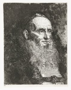 Gammel mann Samling av hoder (serietittel) Raccolta di Teste (serietittel) av Giovanni Domenico Tiepolo