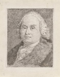 Portrett av Giambattista Tiepolo, fra Collezione di Teste (Samling av hoder) av Giovanni Domenico Tiepolo