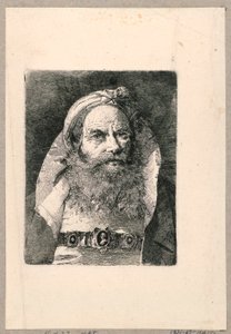 Samling av hoder av Giovanni Domenico Tiepolo